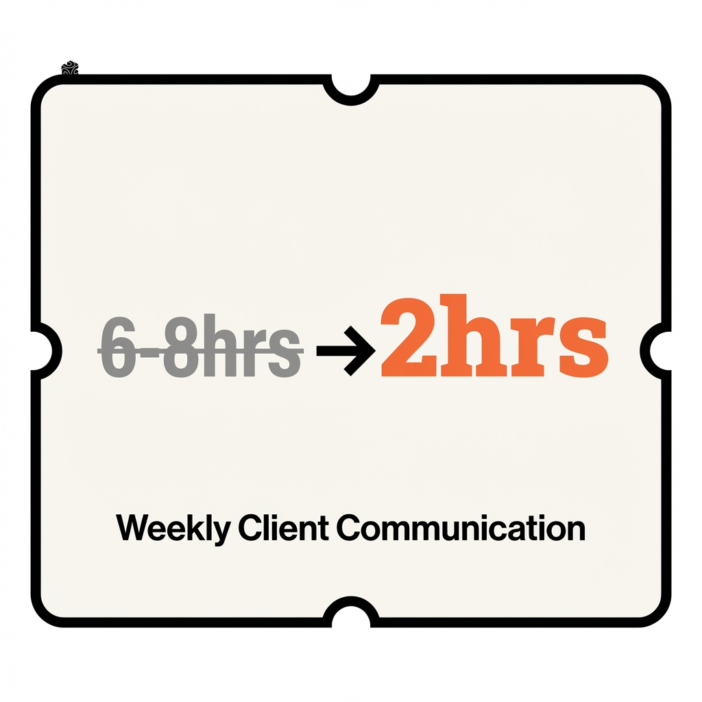 Client communication time savings