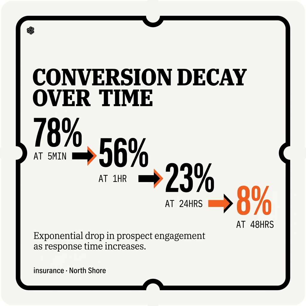 Speed to lead conversion rates declining over time