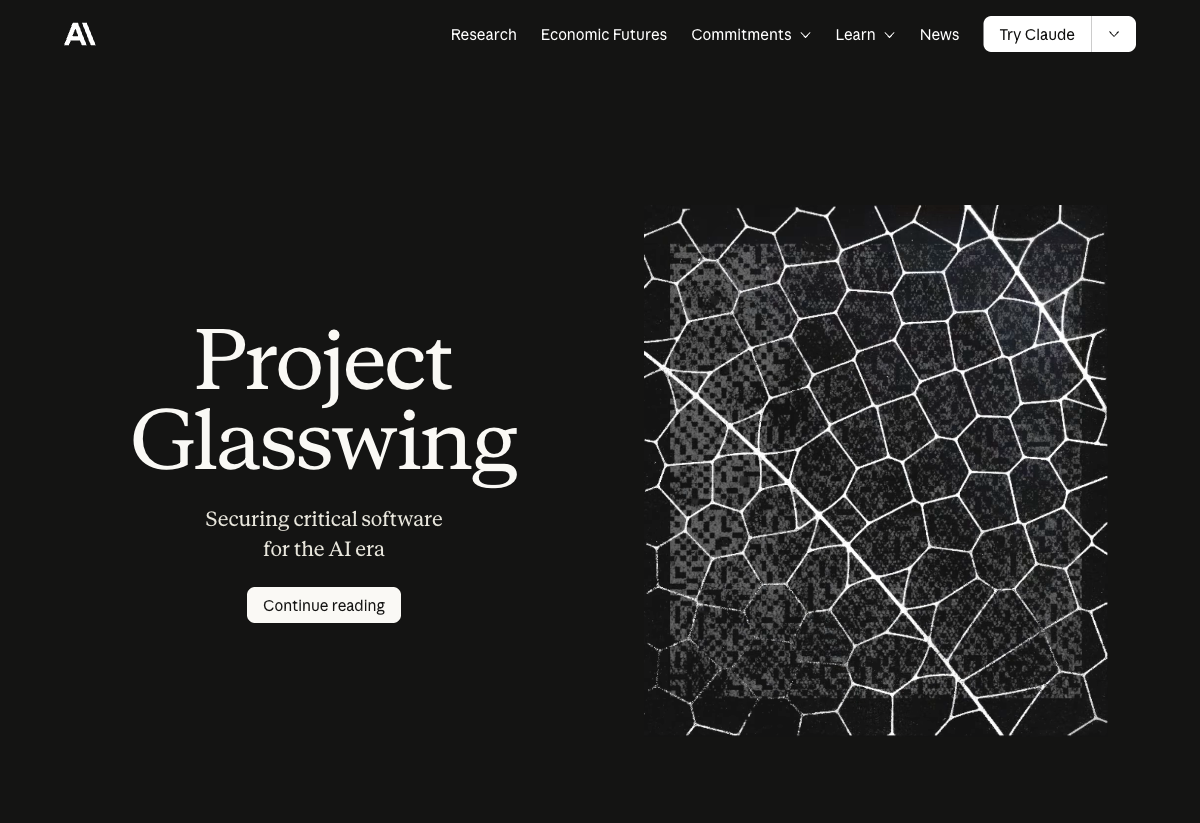 Anthropic Project Glasswing — Securing critical software for the AI era